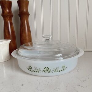 Vintage Casserole Dish & Lid